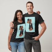 Dachshund Afgestudeerde T-shirt (Unisex)