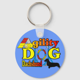 Dachshund_Agility Cadeaus Sleutelhanger
