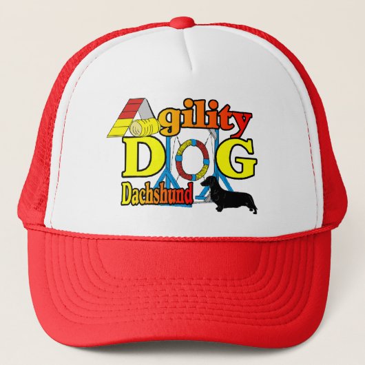 Dachshund_Agility Cadeaus Trucker Pet (Voorkant)