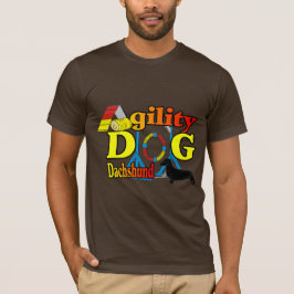 Dachshund_Agility Gifts T-shirt