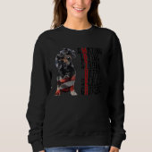 Dachshund Amazing Loving Strong Happy Selfless Gra Trui (Voorkant)