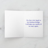 Dachshund Angel-kaart Kaart (Binnen)