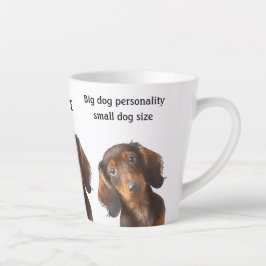 Dachshund Art Funny Quotes Sause Dog Gift Coffee Latte Mok