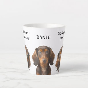 Dachshund Art Funny Quotes Sause Dog Gift Coffee Latte Mok