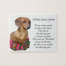 Dachshund Art Gifts Legpuzzel