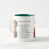 Dachshund Art Gifts Tweekleurige Koffiemok (Voorkant links)