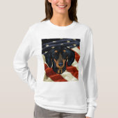 DACHSHUND ART T-SHIRT (Voorkant)