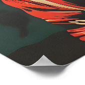 Dachshund Astronaut Poster, Dachshund Retro Print (Hoek)