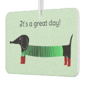 Dachshund Auto  Luchtverfrisser (Links)