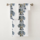 Dachshund  bad handdoek (Insitu)