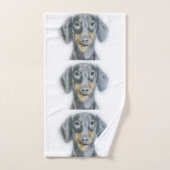 Dachshund bad handdoek (Handdoek)