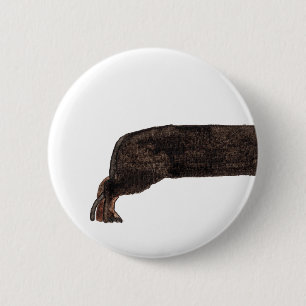 Dachshund badge ronde button 5,7 cm