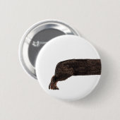 Dachshund badge ronde button 5,7 cm (Voorkant /achterkant)