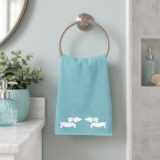 Dachshund Badhanddoekenset | 3-delig Doxie-bad Bad Handdoek