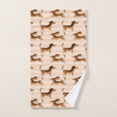 Dachshund badhanddoekenset bad handdoek (Handdoek)