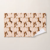Dachshund badhanddoekenset bad handdoek (Handdoek)