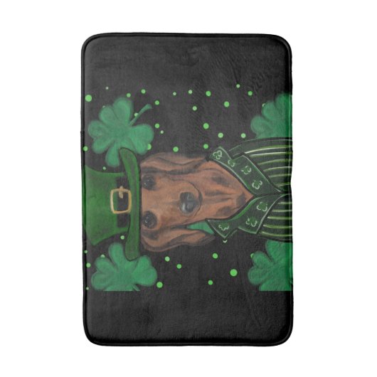 DACHSHUND BADMAT (Voorkant Verticaal)