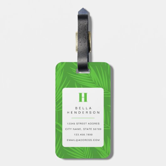 Dachshund bagage labels (Achterkant verticaal)
