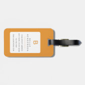 Dachshund bagage labels (Achterkant horizontaal)