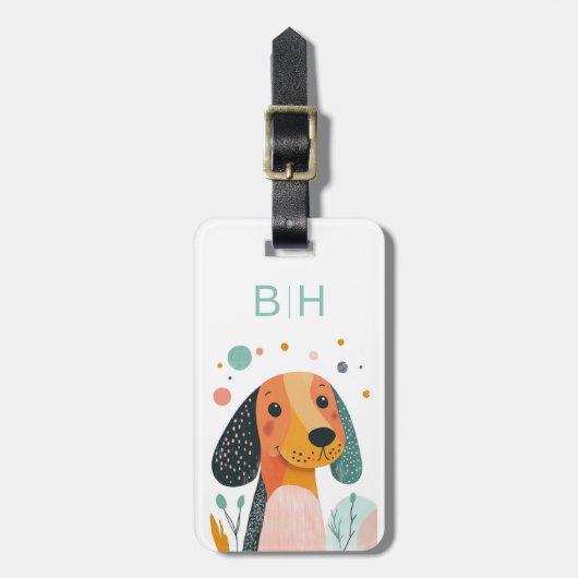 Dachshund bagage labels (Voorkant verticaal)