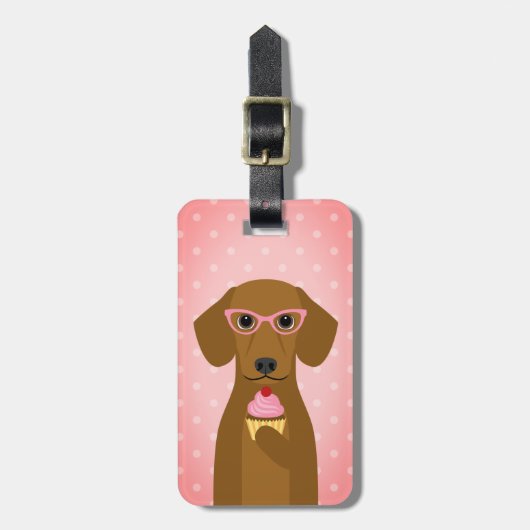 Dachshund Bagage Labels (Voorkant verticaal)