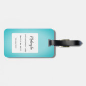 Dachshund Bagage Labels (Achterkant horizontaal)