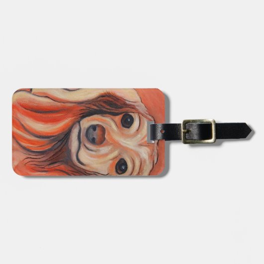 Dachshund Bagagelabel (Voorkant horizontaal)