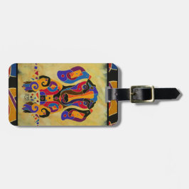 Dachshund-Bagagelabel Bagagelabel