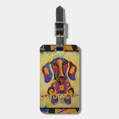 Dachshund-Bagagelabel Bagagelabel (Voorkant verticaal)