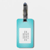 Dachshund Bagagelabels (Achterkant verticaal)