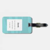 Dachshund Bagagelabels (Achterkant horizontaal)