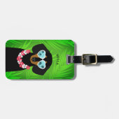 Dachshund Bagagelabels (Voorkant horizontaal)