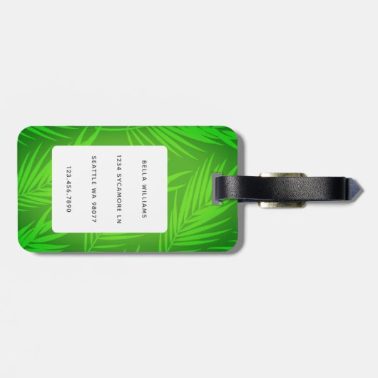 Dachshund Bagagelabels (Achterkant horizontaal)