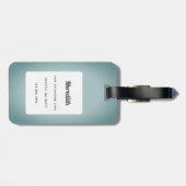 Dachshund Bagagelabels (Achterkant horizontaal)