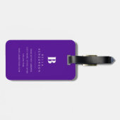 Dachshund Bagagelabels (Achterkant horizontaal)