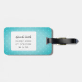 Dachshund Bagagelabels (Achterkant horizontaal)