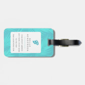 Dachshund Bagagelabels (Achterkant horizontaal)