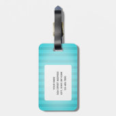 Dachshund Bagagelabels (Achterkant verticaal)