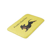 Dachshund Bath Mat (Gekanteld)