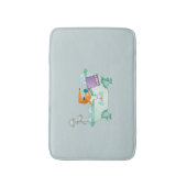 Dachshund Bath Mat Wiener Dog Bathroom Rug (Voorkant Verticaal)