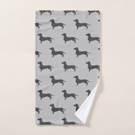 Dachshund Bathroom Décor Towel Set Bad Handdoek (Handdoek)