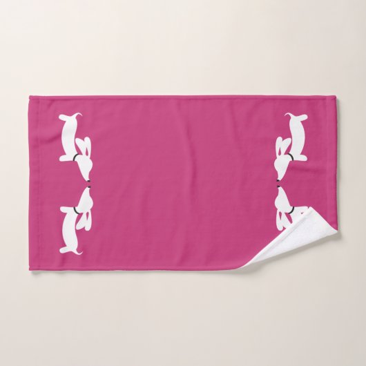 Dachshund Bathroom Towel Set | 3 stuk Doxie Bath Bad Handdoek (Handdoek)