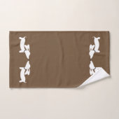 Dachshund Bathroom Towel Set | 3 stuk Doxie Bath Bad Handdoek (Handdoek)