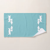Dachshund Bathroom Towel Set | 3 stuk Doxie Bath Bad Handdoek (Handdoek)