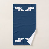 Dachshund Bathroom Towel Set | 3 stuk Doxie Bath Bad Handdoek (Handdoek)
