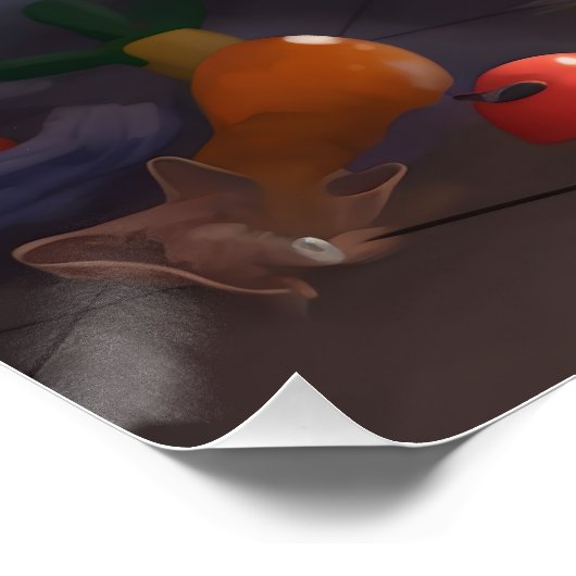 Dachshund Bathtime Fun Perfect Poster (Hoek)