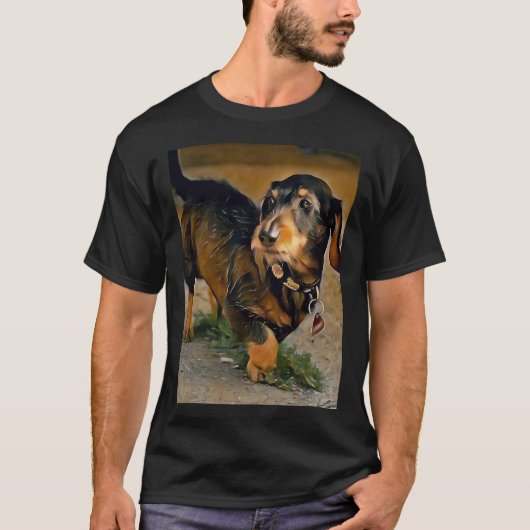 Dachshund Bavarian Dachshund Dog T-shirt (Voorkant)