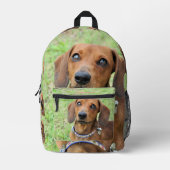 Dachshund Bedrukte Rugzak (Voorkant)