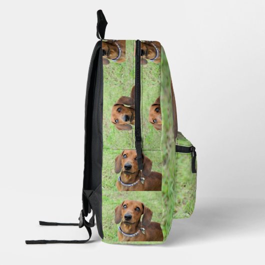 Dachshund Bedrukte Rugzak (Links)