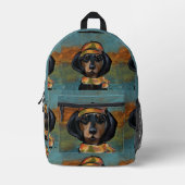 Dachshund Bedrukte Rugzak (Voorkant)